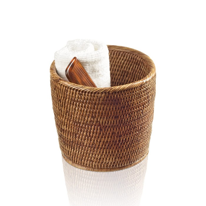 Корзина для ванных принадлежностей Decor Walther Basket ZK 19x18см, настольный, цвет ротанг темный арт. 0927492
