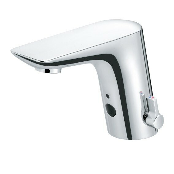 Электронный смеситель для раковины, питание от сети, balance Kludi, хром - 5220005