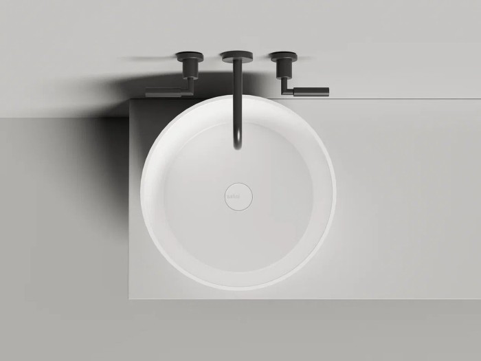 Раковина накладная 46x46, матовая, Salini ARMONIA арт. 130118MRF