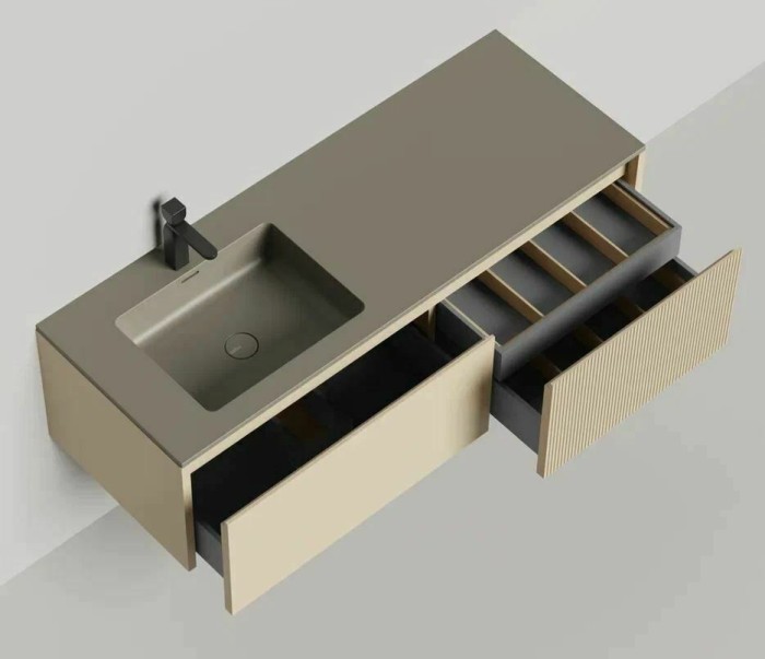 Подвесная тумба domino 1400, эмаль, onda Salini арт. 27D114ON