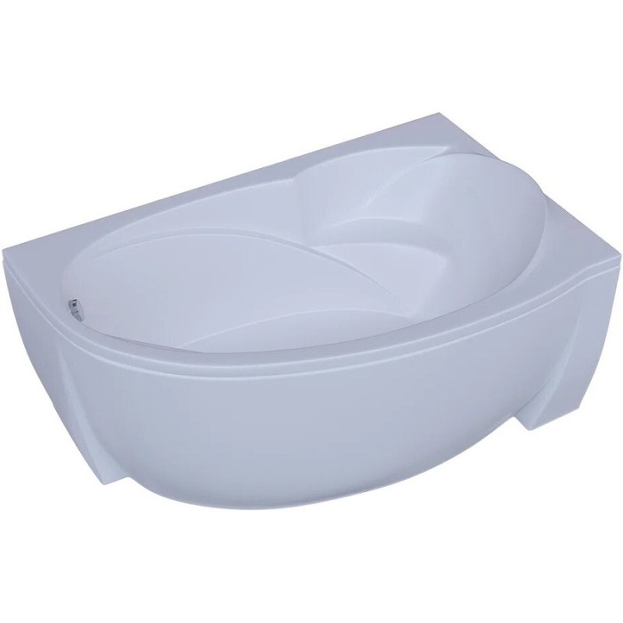 Ванна 170 прав. с фронтальным экраном (вклеенный каркас) Aquatek Бетта арт. BET170-0000084