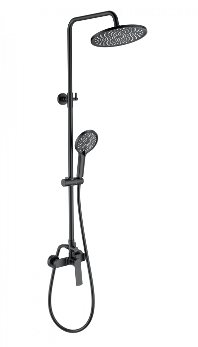 Душевая система, Wonzon &amp; Woghand, WW-B3200-MB цвет: черный
