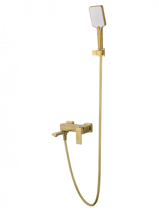 Смеситель для ванны с душем, Wonzon &amp; Woghand Cube, WW-88639016-BG цвет: золото