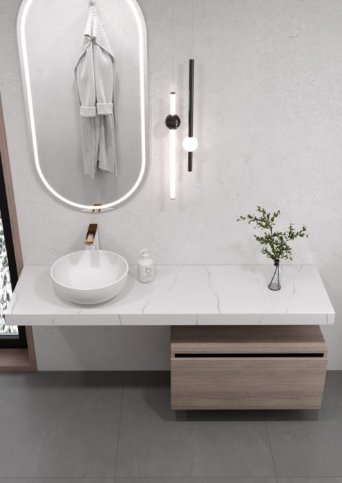 Ящик под столешницу 80см light oak vallessi uno-s, Boheme Flat - 897-080-L
