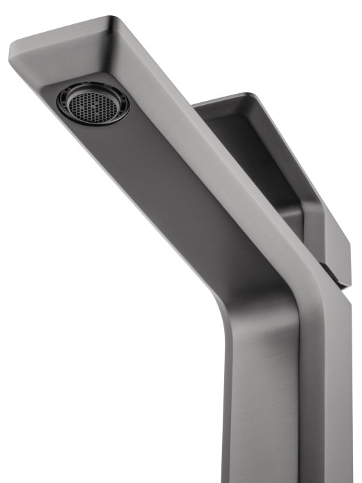 Смеситель для раковины высокий, Wonzon & Woghand Diamond, WW-88239011-BGM цвет: графит