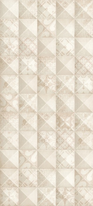 Плитка cers светло-бежевый рельеф 1 20х44 GLOBAL TILE Savi арт. SVG302D