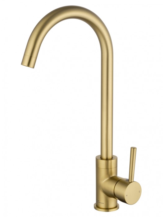 Смеситель для кухни, Wonzon &amp; Woghand, WW-A21102-BG цвет: золото