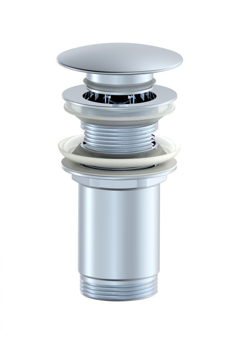 Донный клапан для раковины 1 1/4, Wonzon &amp; Woghand, WW-88SS09-CR цвет: хром