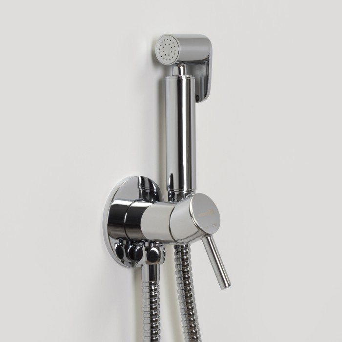 Встраиваемый смеситель для душа с гигиенической лейкой WasserKRAFT арт. A70138