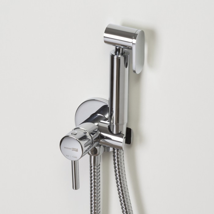 Встраиваемый смеситель для душа с гигиенической лейкой WasserKRAFT арт. A70138