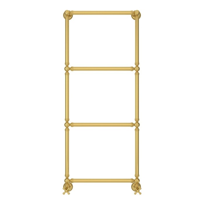 Сунержа Водяной полотенцесушитель 1260x500, Ренессанс, 03-0280-1250 цвет: золото