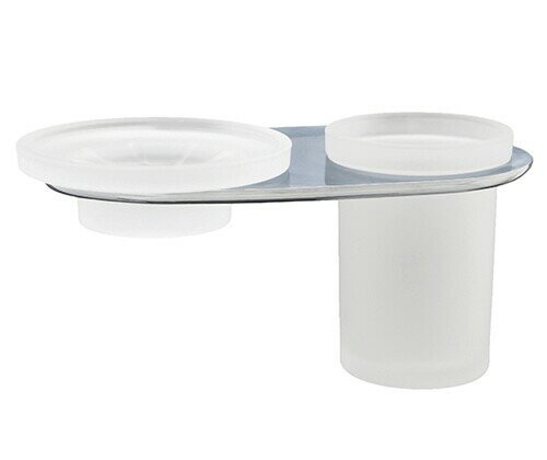 Держатель стакана и мыльницы WasserKRAFT Kammel K-8300 арт. K-8326