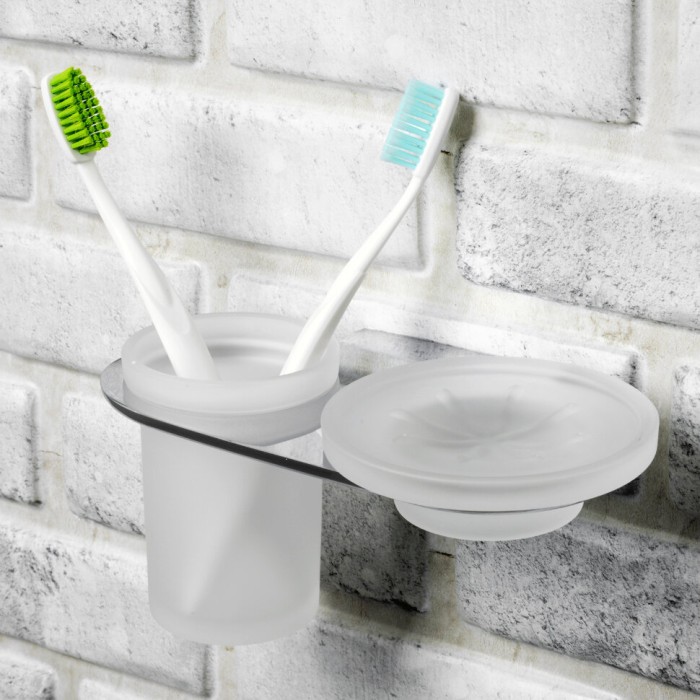 Держатель стакана и мыльницы WasserKRAFT Kammel K-8300 арт. K-8326