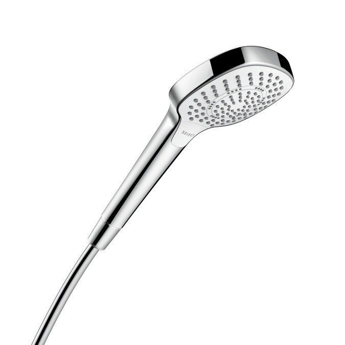Ручной душ Multi Croma Select E Hansgrohe, белый, хром арт. 26810400