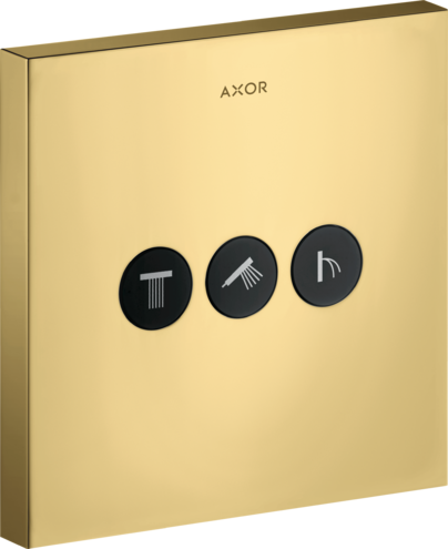 Переключатель потоков ShowerSelect Axor, полированное золото арт. 36717990