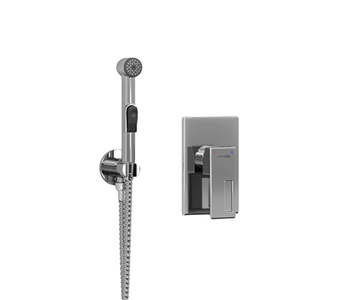 Встраиваемый комплект для биде со шлангом 120 см Alme 1500 WasserKRAFT арт. A01557