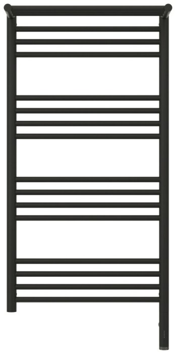 Сунержа Электрический полотенцесушитель 1000x500, Богема 3.0 с 1 полкой, 15-5807-1050 цвет: тёмный титан муар