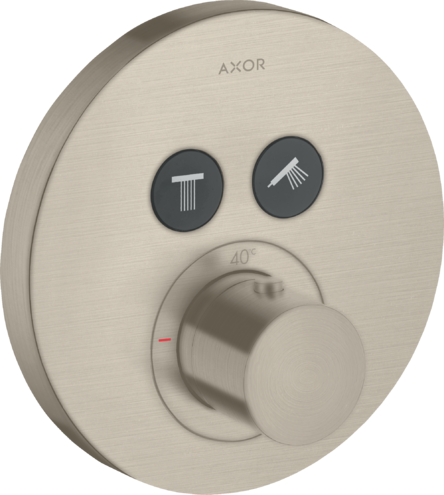 Термостат для душа ShowerSelect Axor, шлифованный никель арт. 36723820