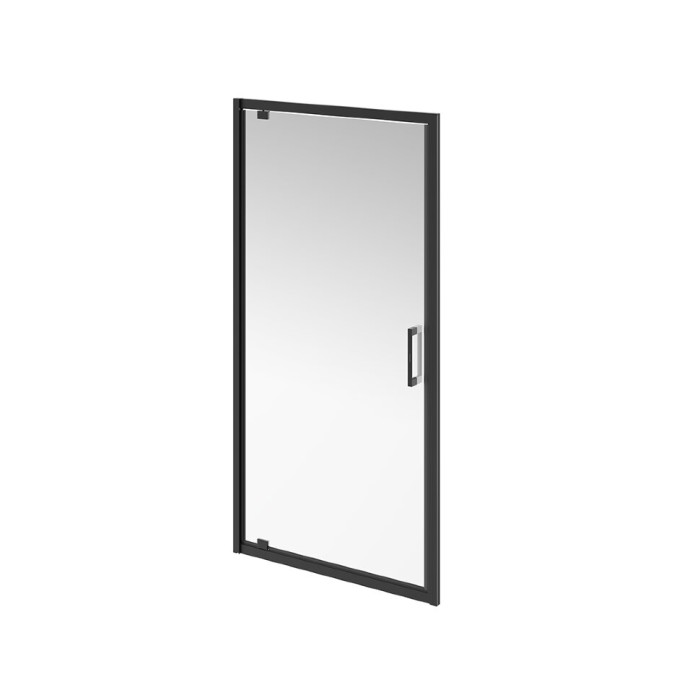 Душевая дверь распашная 100х195, Vetro Kerama Marazzi, черный - VE.100.PD.BLK.M