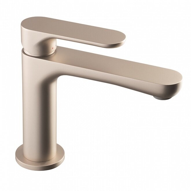 Однорычажный смеситель для раковины без донного клапана 3/8, Ole Kerama Marazzi, бежевый - 69412KM.M0.070