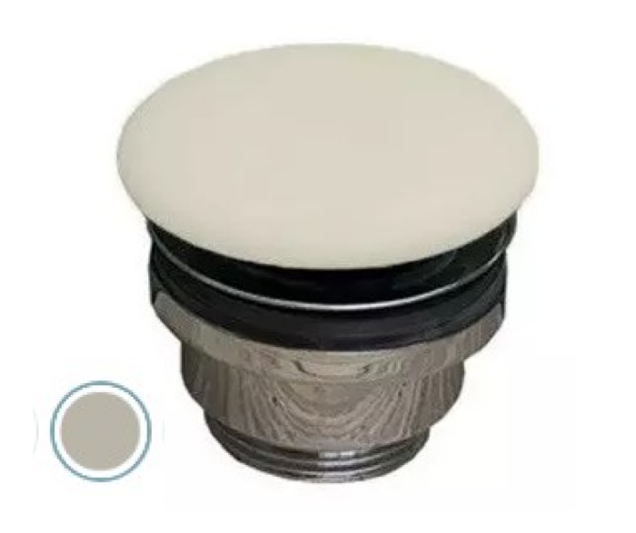 Донный клапан универсальный 1”1/4 медовый матовый, GSG Ceramic Design, PILTONUNIAR016