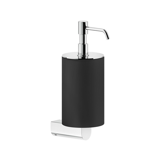 Дозатор для жидкого мыла настенный, Gessi Rilievo, black xl арт. 59514#299
