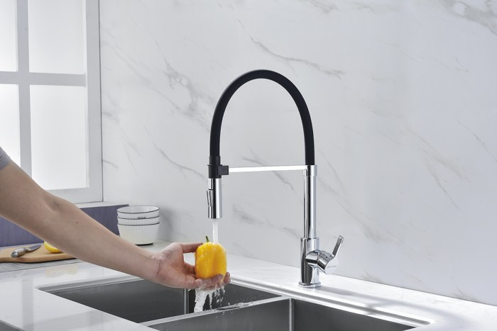 Смеситель для кухни  Paulmark HALT, хром - Ha214021-CR