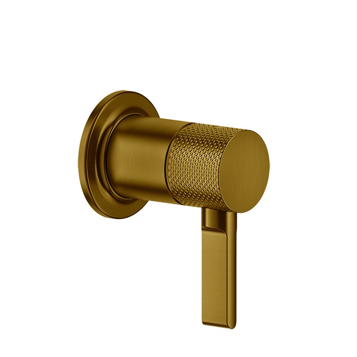 Cмеситель для душа, на 1 источник (внешняя часть), Gessi Inciso, gold brushed ccp арт. 58109#087