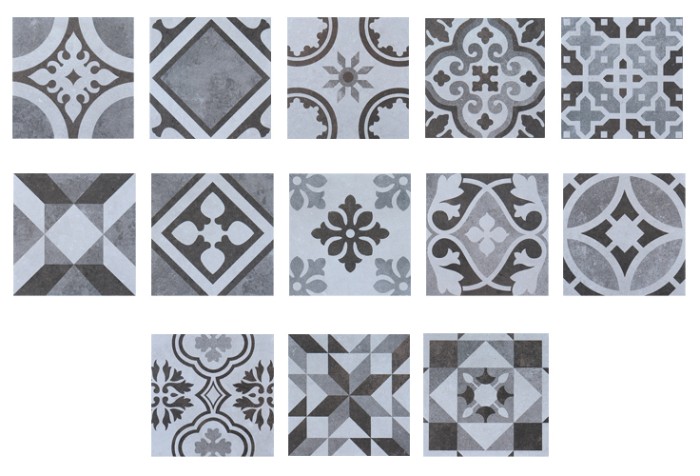 Плитка mix dc31 20x20 DeShun Ceramics Art decor арт. DC31