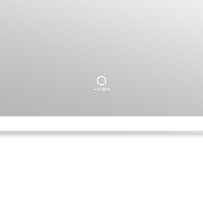 Зеркало 1000х700 сенсорный выключатель с функцией диммера, алюминиевая рамка, Azario Lotos - AZ-Z-080-1CS