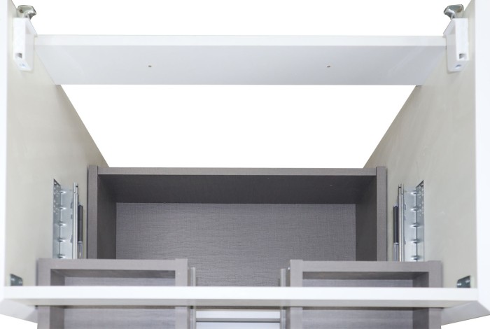 Тумба 60 600х450х660 подвесная, с раковиной Slim 60, белый матовый, Azario Velluto - CS00088601