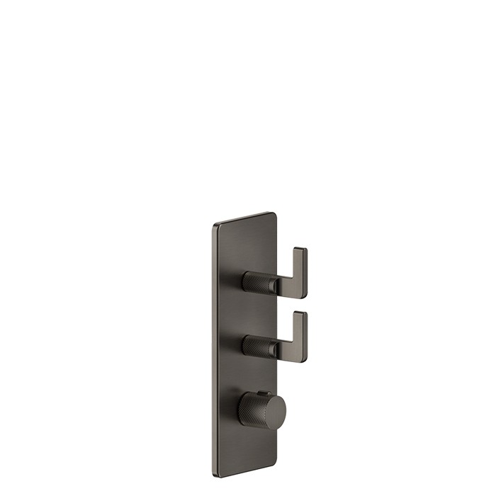 Смеситель для душа, встраиваемый, термостатический, резьба 3/4", Gessi Inciso, black xl арт. 58204#299