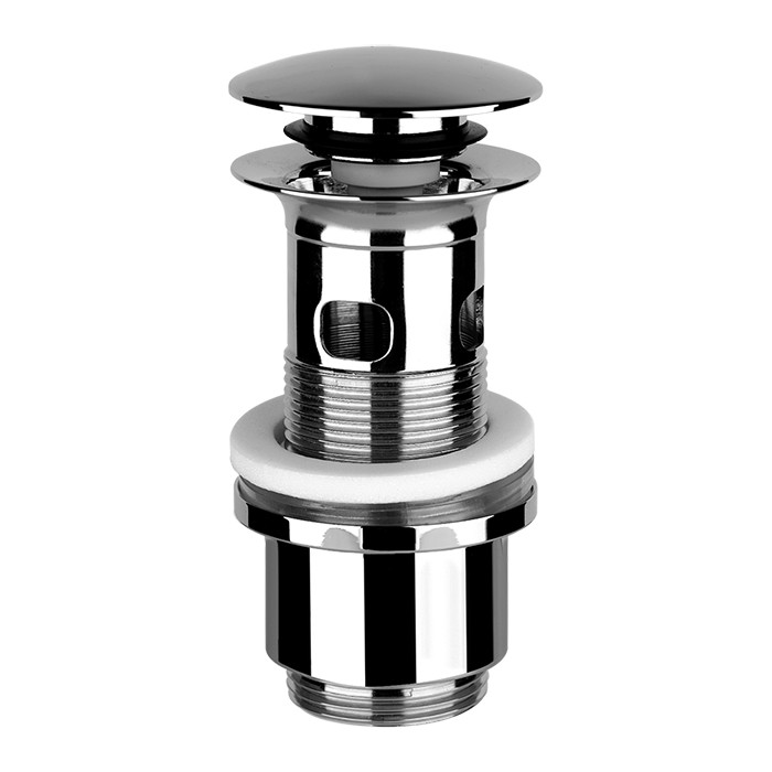 Автоматический донный клапан “Stop&Go” для раковины c переливом, Gessi, 01422#031 цвет: хром