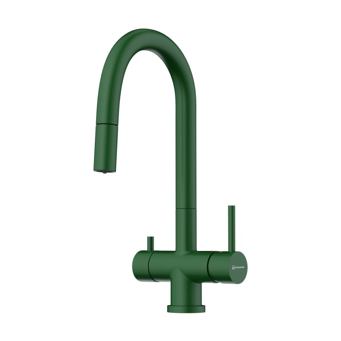 Смеситель для кухни Omoikiri Akita-S-RG латунь, цвет royal green арт. 4994437