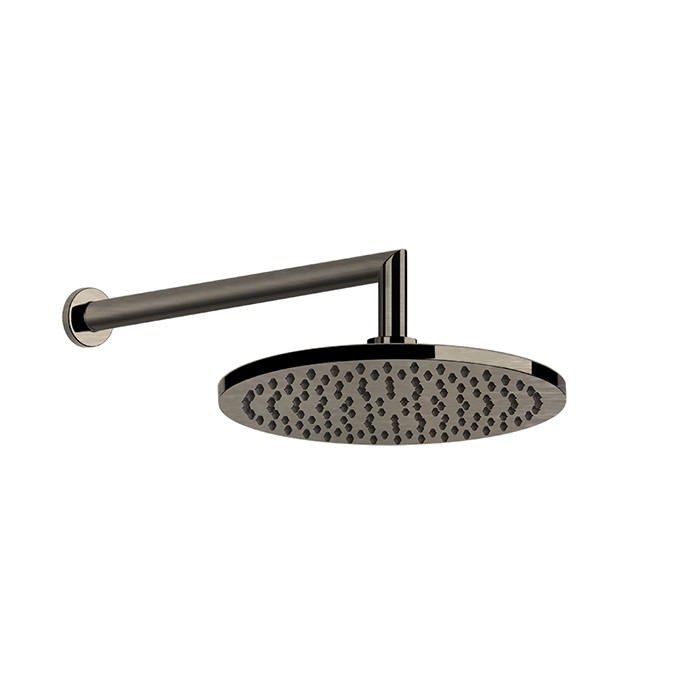 Верхний душ, подвесной, поворотная, с защитой от известкового налёта, Gessi Emporio shower, finox brushed nickel арт. 47284#149