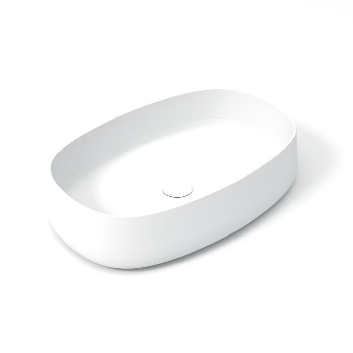 Накладная раковина 60x40x15 см, Olympia ceramica Wave, белый матовый арт. WAV42RE60011