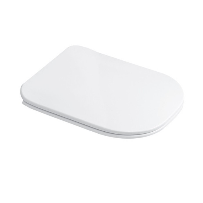 Сиденье с микролифтом и съемными петлями, тонкое для унитаза, Olympia ceramica Tutto evo, белый матовый арт. C9TE11