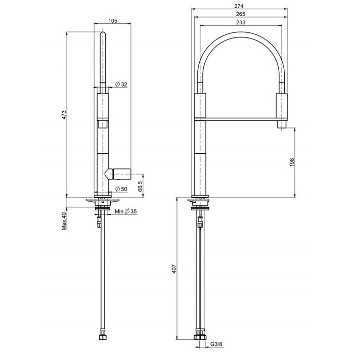 Fima Carlo Frattini Nomos Кухонный смеситель, Kitchen Nomos, F7097CR цвет: хром