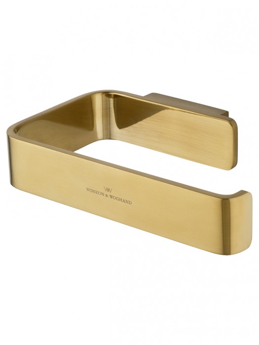 Держатель для туалетной бумаги без крышки, Wonzon &amp; Woghand Lotte, WW-8316-BG цвет: золото