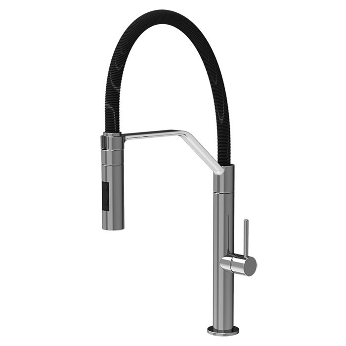 Fima Carlo Frattini Смеситель для кухни, на 1 отв., Flexi, Kitchen, F7047/1CR цвет: хром