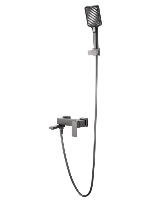 Смеситель для ванны с душем, Wonzon &amp; Woghand Cube, WW-88639016-BGM цвет: графит