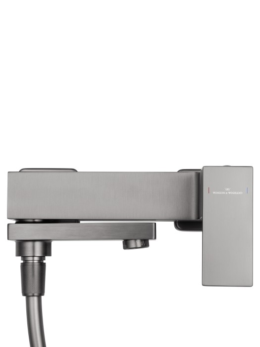 Смеситель для ванны с душем, Wonzon & Woghand Cube, WW-88639016-BGM цвет: графит