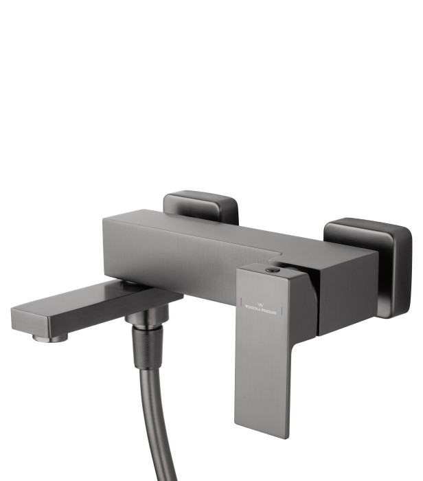 Смеситель для ванны с душем, Wonzon & Woghand Cube, WW-88639016-BGM цвет: графит