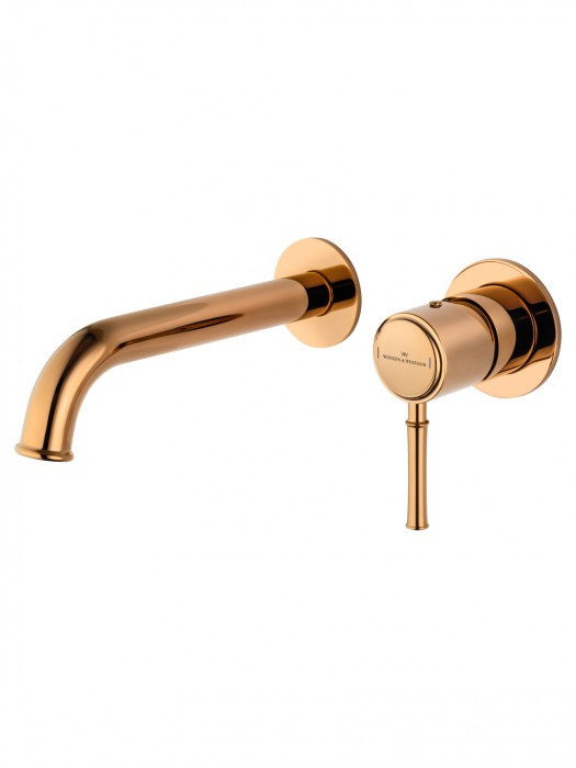 Смеситель для раковины встраиваемый, Wonzon &amp; Woghand Tor, WW-88869073-RG цвет: розовое золото