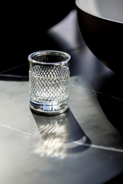 Стакан настольный chrome, Boheme Aura_acc - 10252-CR