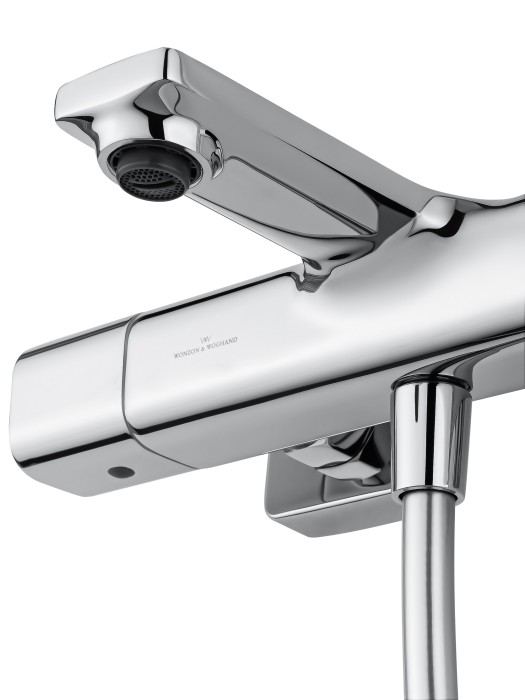 Смеситель для ванны с душем и термостатом, Wonzon & Woghand Solid, WW-C2011-A-CR цвет: хром