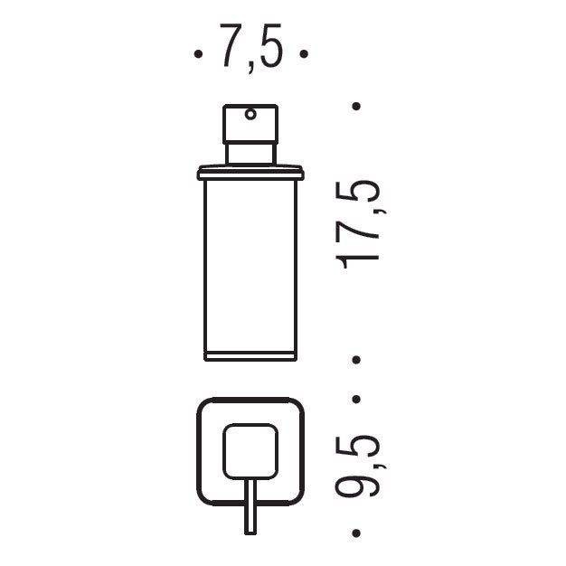 Дозатор Colombo Design Lulu настольный, цвет золото арт. B9322.GOLD