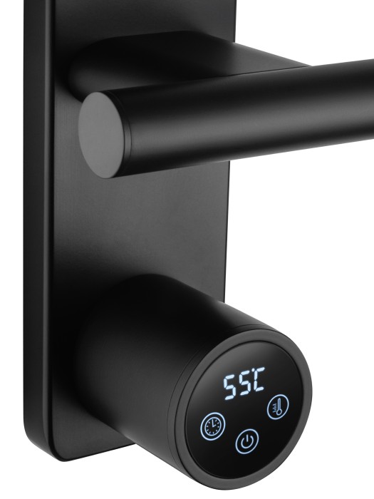 Полотенцесушитель электрический, Wonzon & Woghand Nurnberg, WW-AL342-MB цвет: черный