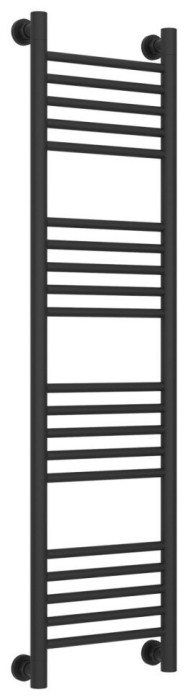 Сунержа Водяной полотенцесушитель 1200x300, Богема+ прямая, 15-0220-1230 цвет: тёмный титан муар