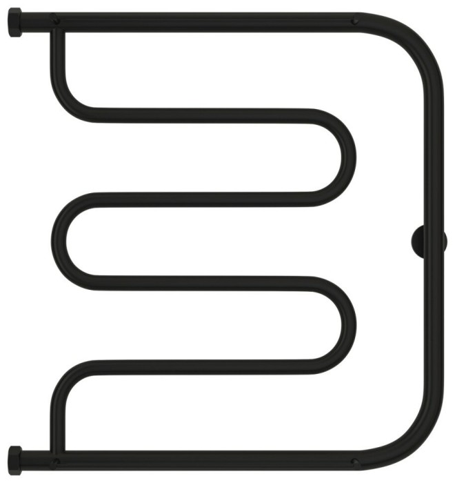 Сунержа Водяной полотенцесушитель 600x600, Лира, 31-4012-6060 цвет: матовый чёрный